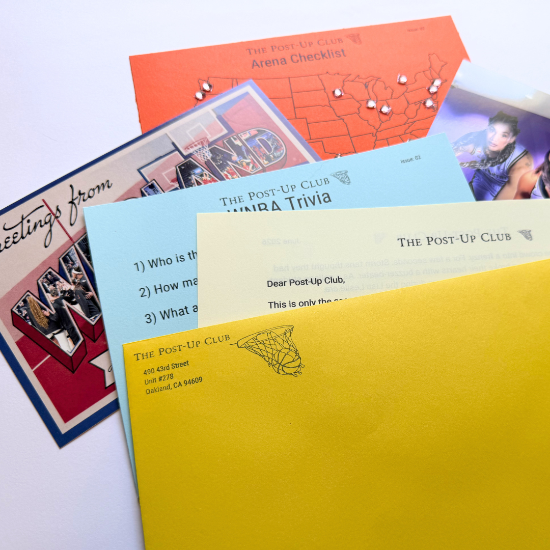 The Post-Up Club: A Monthly Women's Hoops Snail Mail Experience