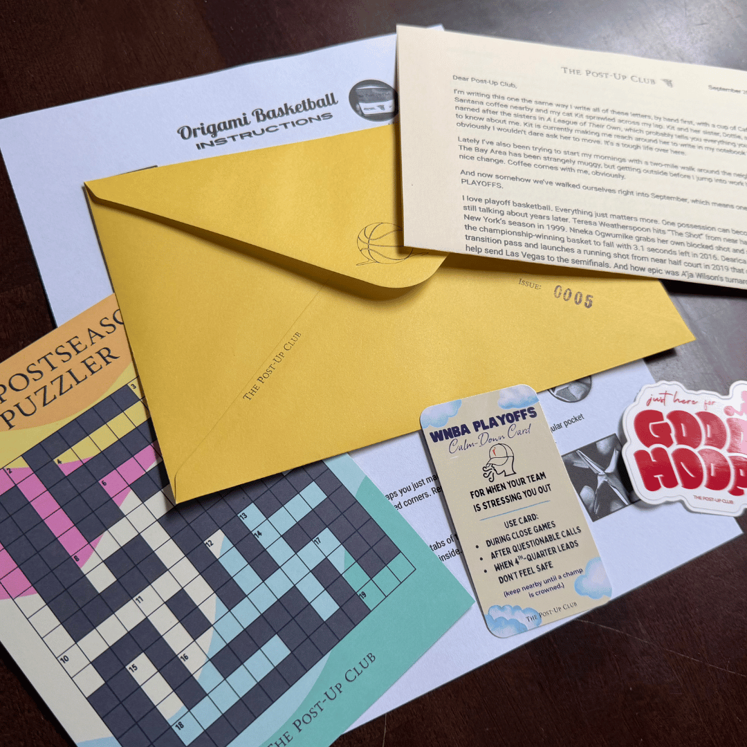 The Post-Up Club: A Monthly Women's Hoops Snail Mail Experience