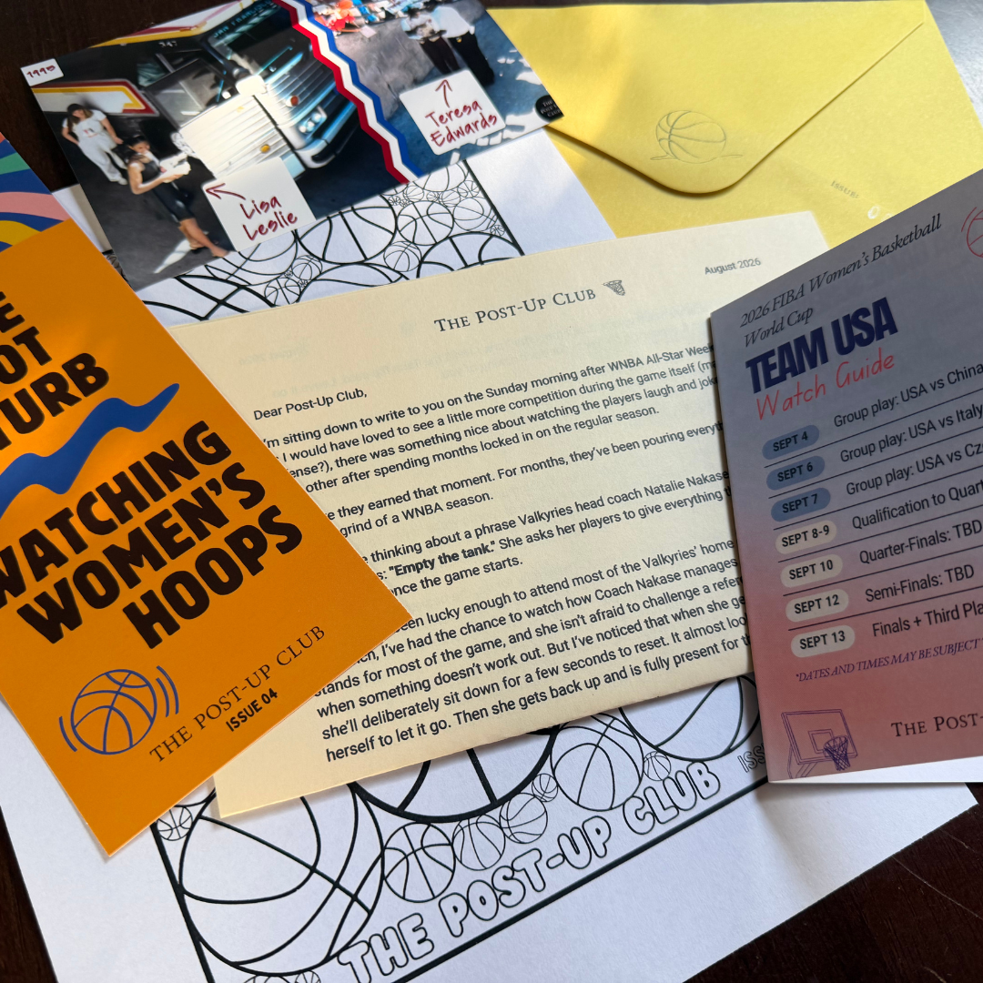 The Post-Up Club: A Monthly Women's Hoops Snail Mail Experience
